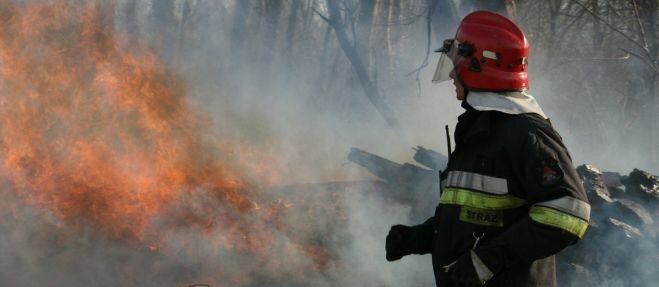 Płoną lasy wokół Bydgoszczy