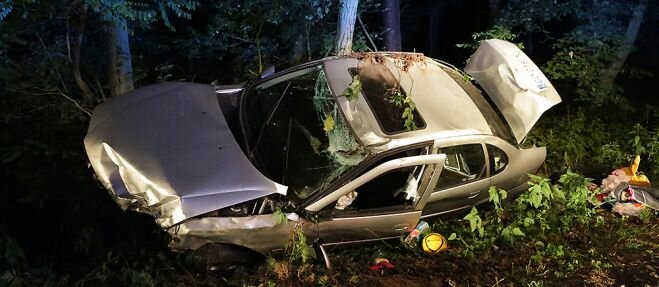 Groźny wypadek w Fordonie. Kobieta o mało nie zginęła. Była pod wpływem alkoholu