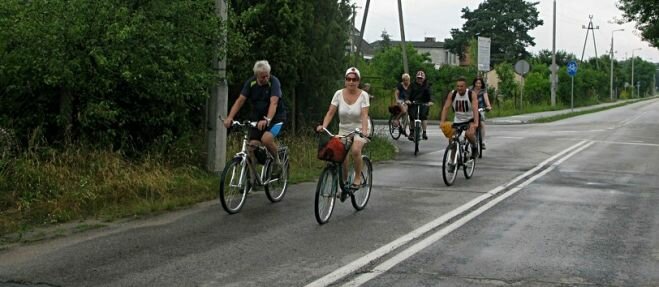 Rowerem z dworca PKP na Bartodzieje