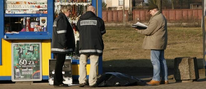 Mężczyzna zmarł na przystanku