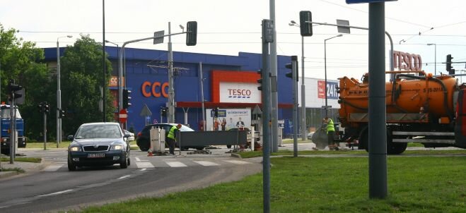 Rondo Toruńskie- zakończyła się przebudowa sygnalizacji świetlnej