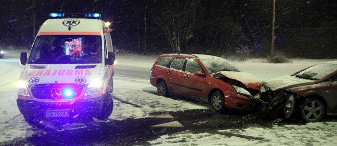 Wichura sparaliżowała region