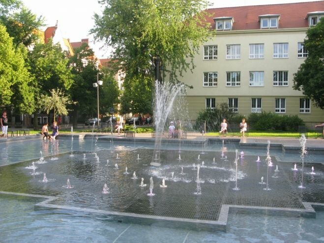 Poważna awaria wodotrysku