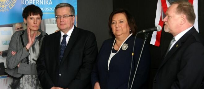 Para prezydencka odwiedziła Bydgoszcz i Toruń