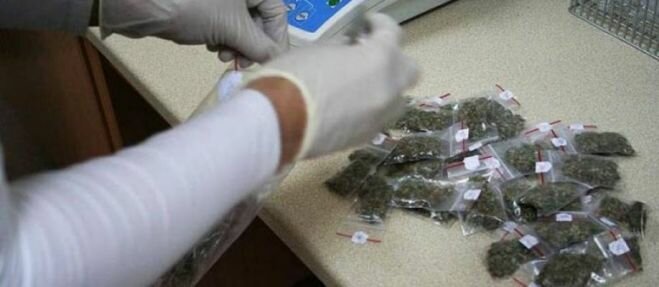 Narkotyki poszły z dymem