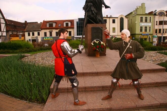 Rycerskie spotkanie na Wyszogrodzie.